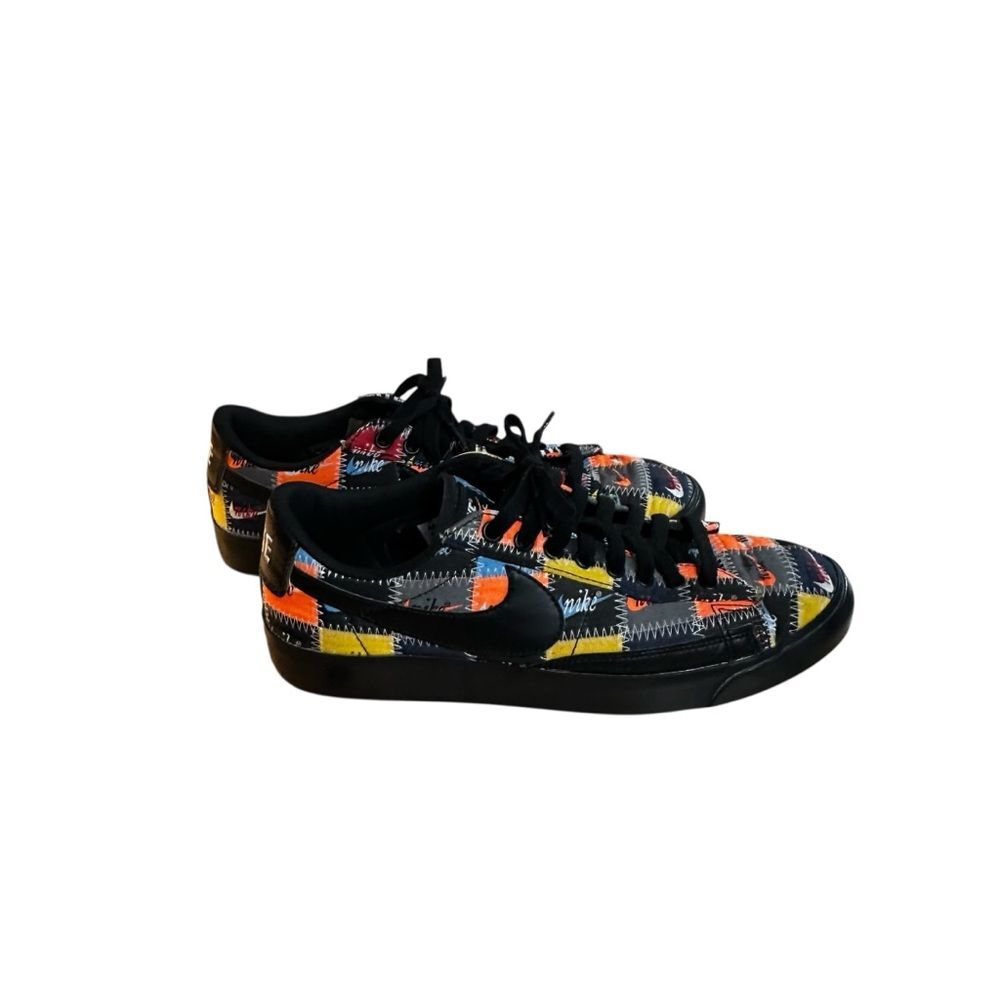 Nike Blazer Low Patchwork  Multi Color Size 8.5 - Picture 6 of 9